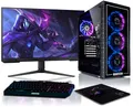 Produktbild: BEASTCOM Q5 | Pro Gaming PC | AMD Ryzen 5 4500 6X 4,10GHz 12 Threads | NVIDIA RTX 3050 4GB | 32GB RAM | 1TB NVMe SSD | 27