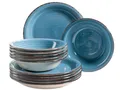 Produktbild: MÄSER Tafelservice Lumaca, 12-tlg (Dunkelblau)