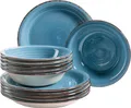 Produktbild: Mäser DARK BLUE LUMACA Speiseset 12-tlg, 12 Stück