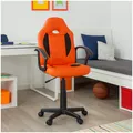 Produktbild: Schreibtischstuhl höhenverstellbar Daytona Junior Orange Drehstuhl für Kinder HT