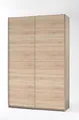 Produktbild: Kleiderschrank Belfast - 125x38x195cm - 2 Türen - Eiche Sonoma Nachbildung