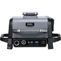 Produktbild: Ninja Elektrogrill Woodfire, OG701EU, 2400 Watt, Tischgrill mit Deckel, Grillfläche 37 x 28 cm