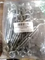 Produktbild: 10 Stück Spannschloss M6 x 100 Haken/Öse verzinkt Drahtseilspanner Seilspanner