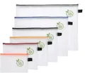 Produktbild: FolderSys Reißverschlussbeutel für verschiedene Formate transparent 40600-94