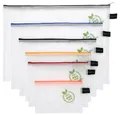 Produktbild: FOLDERSYS Aufbewahrungstasche FolderSys® 40600-94 Reißverschlussbeutel - 6er Set
