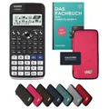 Produktbild: Casio fx-991DE X inkl. Schutztasche Pink & Fachbuch (128 Seiten, DIN A5) – Wissenschaftlicher Rechner – Smart Set