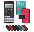 Produktbild: CASIO Taschenrechner fx-991DE X inkl. Schutztasche Pink & Fachbuch (128 Seiten, DIN A5)