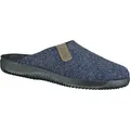 Produktbild: Rohde Soltau-H kuschelige Herren Filz Hausschuhe in blau, Filzfutter, anatomisch geformtes Filzfußbett - Blau - 44
