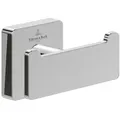 Produktbild: Villeroy und Boch Elements Striking Doppel-Handtuchhaken TVA15201200061 chrom, 80x44x45mm
