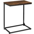 Produktbild: tectake® Beistelltisch, Industrial Style, in praktischer C-Form, 55,5 x 35 x 67 cm