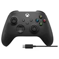 Produktbild: MICROSOFT XBOX Wireless PC USBC Controller Carbon Black Retail (P)