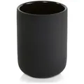 Produktbild: Möve Zahnbürstenhalter, Schwarz, Keramik, 8x10x8 cm, Badaccessoires, Waschplatzzubehör, Zahnputzbecher