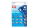 Produktbild: Prym 341244 Annäh-Druckknöpfe Messing Ø 9mm silberfarbig - 12 Stück