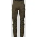 Produktbild: G-Star Raw Regular Tapered Fit Cargohose mit Reißverschlusstasche in Mittelgrau, Größe 32/34