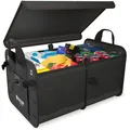 Produktbild: Premium Kofferraumtasche mit Deckel  60 Liter XXL KofferraumOrganizer  Extra ...