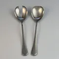 Produktbild: Salatbesteck aus Edelstahl Set aus zwei Teilen 26 cm lang - Gölles