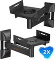 Produktbild: 2x Lautsprecher Wandhalterung – schwenkbar, neigbar & 360° drehbar MyWall HB8L