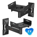 Produktbild: 2x Lautsprecher Wandhalterung – schwenkbar, neigbar & 360° drehbar MyWall HB8L H - Schwarz