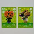 Produktbild: Nintendo amiibo SP Sammelkarten #117 JACK & #013 SAHARAH Animal Crossing/Glitzer