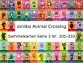 Produktbild: amiibo Animal Crossing Karte Nr. 201 - 250 Serie 3 Happy Home Designer, NEU
