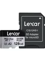 Produktbild: Lexar Professional Silver Plus MicroSD/SD - 205MB/s - 128GB