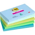 Produktbild: Post-it Super Sticky Notes Oasis Collection Haftnotizen extrastark farbsortiert, 5 Blöcke