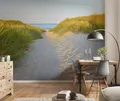 Produktbild: Schlafzimmer Strand Tapete Mit Klebstoff 368x254 Cm Wandbild Urlaub Sommer