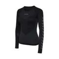 Produktbild: Hummel First Seamless Langarm Trikot Damen - schwarz