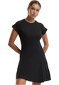 Produktbild: Urban Classics Damen Kleid Ladies Skater Rib Dress, Kurzarm Skaterkleid für Frauen, in Minilänge, erhältlich, Größen XS-5XL