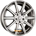 Produktbild: 4 Alufelgen KESKIN KT16 DYNAMIC Palladium Front Polished (PFP) 8,5x19 ET30 5x112