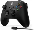 Produktbild: Controller Wireless für Microsoft Xbox Serie X/S + Kabel 2,75 MT PC Carbon Black