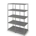 Produktbild: Floordirekt Metallregal Concept Epure MK-015 Standregal 78 x 40 x 118 cm Grau