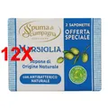 Produktbild: 12 X Spuma Di Sciampagna Seife Marsiglia 125 Grams Packung Von 2
