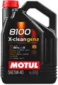 Produktbild: MOTORÖL AUTO MOTUL 8100 X-CLEAN GEN2 5W-40 5 Liter 100% Synthetisch