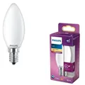 Produktbild: PHILIPS E14 LED Kerzen Lampe Milchglas 6,5W wie 60W warmweißes Licht