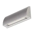 Produktbild: ledscom.de LED Wandleuchte/Treppenlicht SEGIN für außen, IP54, flach, Downlight, grau matt, eckig, 6,2 W, 566lm, warmweiß