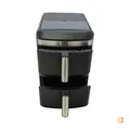 Produktbild: GOURMETmaxx Heißluftfritteuse Airfryer Doppelkammer Schwarz 12L Fritteuse