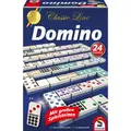 Produktbild: Schmidt Spiele Classic Line, Domino, mit extra großen Spielfiguren