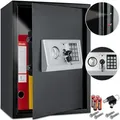 Produktbild: Elektronischer Safe Tresor Geldschrank Wandtresor Wandsafe 50x35x34 Schwarz - Kesser