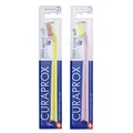 Produktbild: CURAPROX CS3960 Handzahnbürste super soft, 2 Stück, (farblich sortiert, Farbe nicht wählbar), sehr weiche Zahnbürste, toothbrush