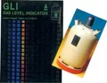 Produktbild: Gas Füllstandsanzeige magnetisch Indicator für Stahl Gasflasche 75154r Neu