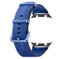 Produktbild: Armband Galaxy Watch Serie 115 mm S/M Bequem Stilvoll, Marineblau