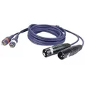 Produktbild: DAP FL26 - 2 RCA male L/R to 2 XLR/M 3P 3 m