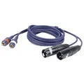 Produktbild: DAP Audio FL26 - 2 RCA Male L/R > 2 XLR/M 3 p. Adapter Kabel Chinch XLR Stereo