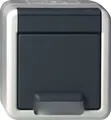 Produktbild: GIRA 444030 Steckdose mit Klappdeckel IP44