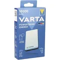 Produktbild: Varta Power Bank Energy 10000 Powerbank 10000 Mah  Lipo Usb-c® Weiß/schwarz Statusanzeige