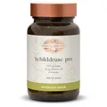 Produktbild: Schilddrüse Tabletten mit Selen 100µg + Vitamin D3 + Eisenkraut + Melisse + Alfalfa (125 Stk) 100% Natürliche Herstellung Deutschland, Selenhefe, Stoffwechsel, Schilddrüse Pro BÄRBEL DREXEL®
