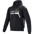 Produktbild: Alpinestars Chrome Ignition Gr. XL Herren Motorrad Hoodie schwarz-fluogelb