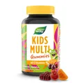Produktbild: Kids Multi Gummies I Multivitamin für Kinder ab 4 Jahren I 14 Nährstoffe I Orangen-, Trauben-, Ki...