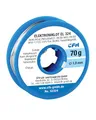 Produktbild: CFH Elektroniklot EL 324 – Lötzinn Ø 1,0 mm, 70 g, flussmittelgefüllt, bleifrei, ideales Lot für präzise Feinlötungen in der Elektronik und Elektrotechnik, hochwertige Qualität, Made in Germany